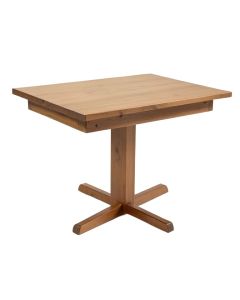 Poe Cross-Buck Extendable Dining Table (synthetic illustration; no displayed measurements)
