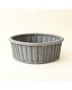 Juniper Crossing Empty Storage Basket - Gray (synthetic illustration; no displayed measurements)