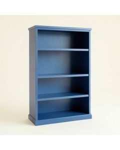Fern Crest Freestanding Bookcase - Blue (synthetic illustration; no displayed measurements)