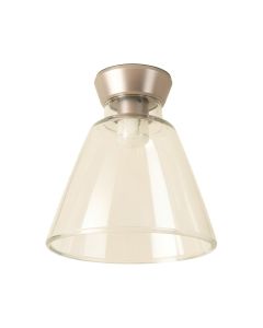 5 '' Glass Bell Ceiling Fan Fitter Shade ( Screw On )