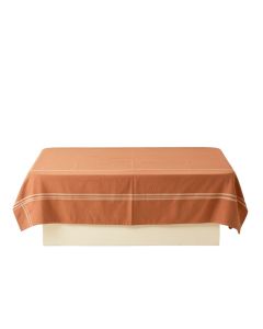 Ridge Bluff Flat Bed Sheet - Terracotta