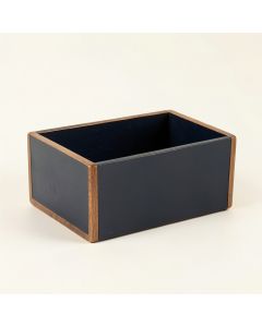 Maple Branch Empty Storage Basket - Navy (synthetic illustration; no displayed measurements)