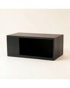 Lake Crest Shoe Storage Bench - Black (synthetic illustration; no displayed measurements)
