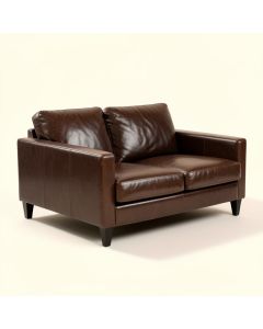 Robeson 80 '' Faux Leather Tuxedo Arm Sofa (synthetic illustration; no displayed measurements)
