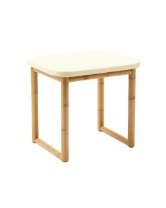 Elm Bridge Compact Balcony Table - Cream