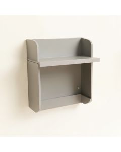 Deloach 24 '' W X 42 '' H X 10 '' D Wall Mounted Bathroom Shelves (synthetic illustration; no displayed measurements)