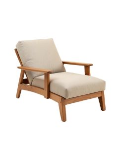 Morada One Left Recessed Arm Chaise Lounge