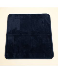 Hazel Brook Bath Mat - Navy (synthetic illustration; no displayed measurements)