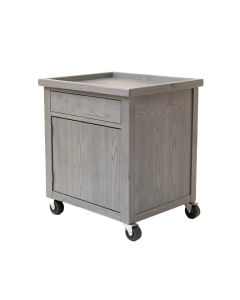 Meadow Branch Empty Rolling Workshop Cart - Gray (synthetic illustration; no displayed measurements)
