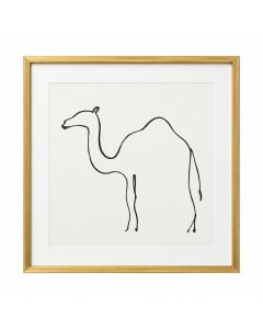 Camel By Pablo Picasso - Picture Frame Print On Paper
