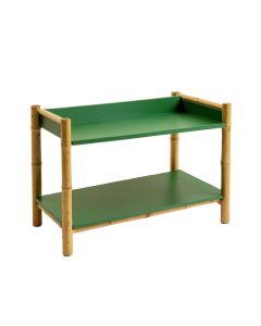 Maple Bridge Empty Countertop Canister Rack - Green