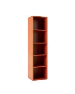 Reed Crossing Narrow Cubby Tower - Terracotta (synthetic illustration; no displayed measurements)