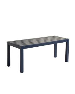 Elm Arc Indoor Bench (synthetic illustration; no displayed measurements)