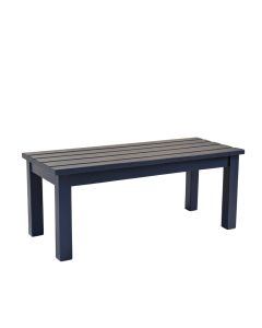 Cedar Dale Indoor Bench - Navy (synthetic illustration; no displayed measurements)