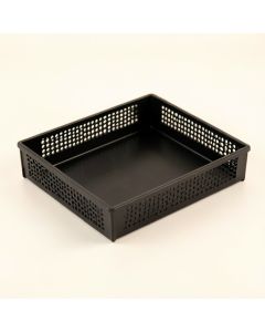 Field Fold Empty Under-Desk Cable Tray - Black (synthetic illustration; no displayed measurements)