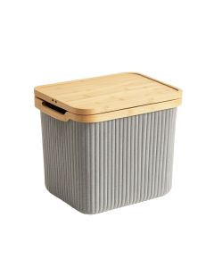 Summit Arc Laundry Hamper - Gray (synthetic illustration; no displayed measurements)