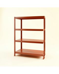 Clay Dale Desktop Shelving Unit - Terracotta (synthetic illustration; no displayed measurements)