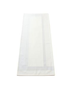 Dune Bridge Narrow Runner Rug - White (synthetic illustration; no displayed measurements)