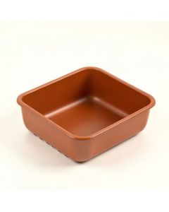 Brook Bridge Empty Under-Desk Cable Tray - Terracotta (synthetic illustration; no displayed measurements)