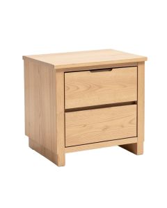 Cantle 2 - Drawer Nightstand In Light Brown (synthetic illustration; no displayed measurements)