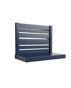 Heath Crest Wall-Mounted Entryway Organizer Shelf - Navy (synthetic illustration; no displayed measurements)
