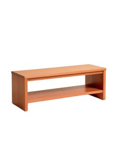 Cove Crossing Narrow Outdoor Storage Bench - Terracotta