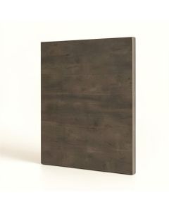 Modern Visual 6 '' X 24 '' Porcelain Wood Look Tile In Smoky Brown (synthetic illustration; no displayed measurements)