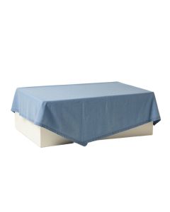 Spruce Branch Flat Bed Sheet - Blue