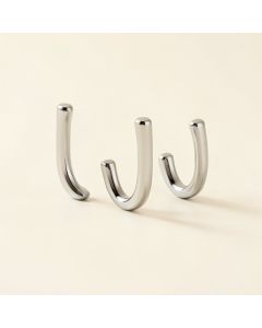 Denning Shower Curtain Hooks (synthetic illustration; no displayed measurements)