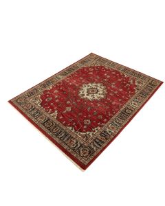 Colette Power Loom Red/Brown/Gray Rug