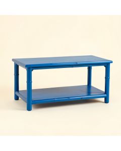 Birch Bridge Indoor Bench - Blue (synthetic illustration; no displayed measurements)