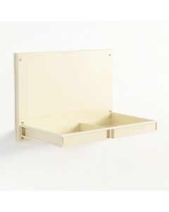 Laurel Brook Empty Wall-Mounted Tool Organizer Panel - Ivory (synthetic illustration; no displayed measurements)