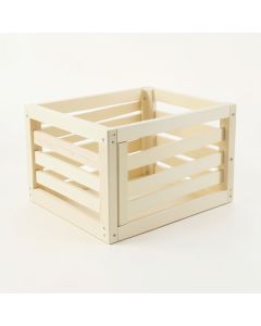 Summit Bend Empty Furniture-Style Pet Crate - Cream (synthetic illustration; no displayed measurements)