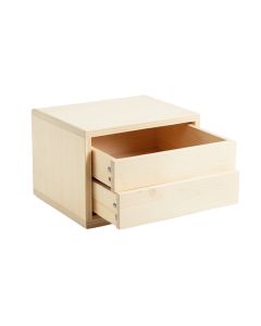 Willow Canyon Small-Parts Storage Drawer Cabinet - Ivory (synthetic illustration; no displayed measurements)