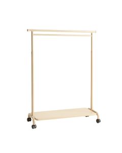 Shore Bend Empty Garment Rack - Beige (synthetic illustration; no displayed measurements)