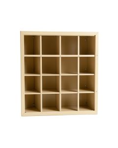 Reed Bluff Empty Mug-Storage Cabinet Insert - Beige