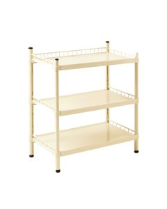 Cedar Bluff Empty Countertop Canister Rack - Ivory
