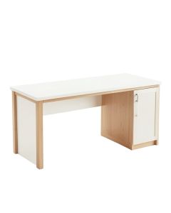 Aspen Crossing Empty Workshop Workbench - White (synthetic illustration; no displayed measurements)