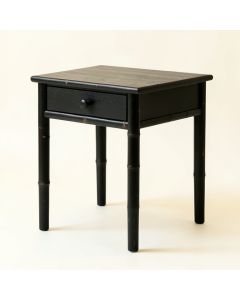 Moss Canyon Side Table - Black (synthetic illustration; no displayed measurements)