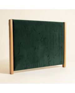 Upholstered Wingback Headboard (synthetic illustration; no displayed measurements)