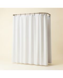 Alva Just Leaves Single Shower Curtain (synthetic illustration; no displayed measurements)