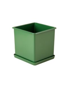 Laurel Branch Empty Planter - Green