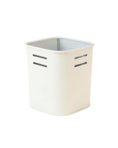 Lake Bend Closed Garden Compost Bin - White