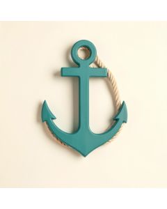 Ship Anchor And Rope Wall Décor (synthetic illustration; no displayed measurements)
