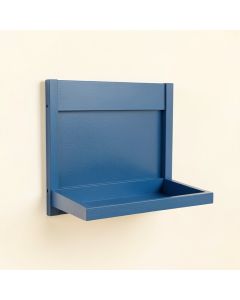 Hill Bluff Empty Wall-Mounted Tool Organizer Panel - Blue (synthetic illustration; no displayed measurements)