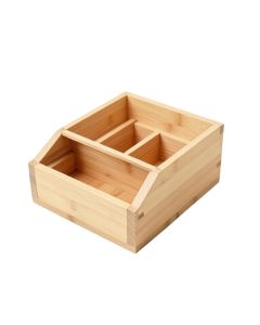Willow Bluff Empty Coffee-Station Organizer - Beige