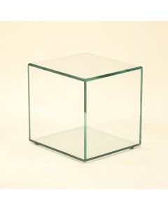 Crewkerne Glass Top Frame End Table (synthetic illustration; no displayed measurements)