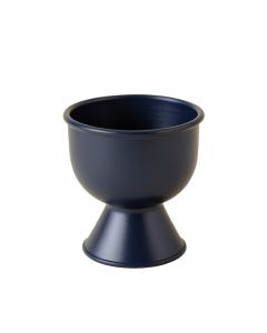 Wren Bluff Empty Candle Holder - Navy (synthetic illustration; no displayed measurements)