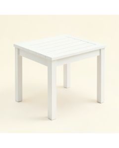 Vale Dale Compact Balcony Table - White (synthetic illustration; no displayed measurements)