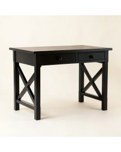 Reed Falls Writing Desk - Black (synthetic illustration; no displayed measurements)